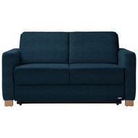SCHLAFSOFA in Textil Dunkelblau  - Naturfarben/Dunkelblau, Konventionell, Holz/Textil (160/86/92cm) - Sedda