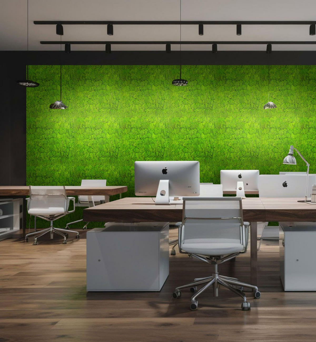 AKUSTIKPANEEL Modular Wall System Moos 52/52/4 cm  - Hellgrün, KONVENTIONELL, Naturmaterialien (52/52/4cm) - Jangal
