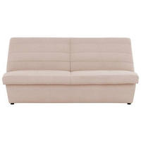 2-SITZER-SOFA in Webstoff Creme  - Creme/Schwarz, Design, Kunststoff/Textil (185/92/103cm) - LOOKS by W.Joop