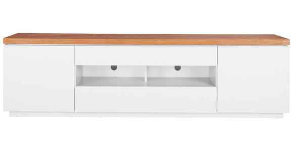 LOWBOARD in 200/56/40 cm - Eichefarben/Weiß, MODERN, Holz/Holzwerkstoff (200/56/40cm) - Carryhome