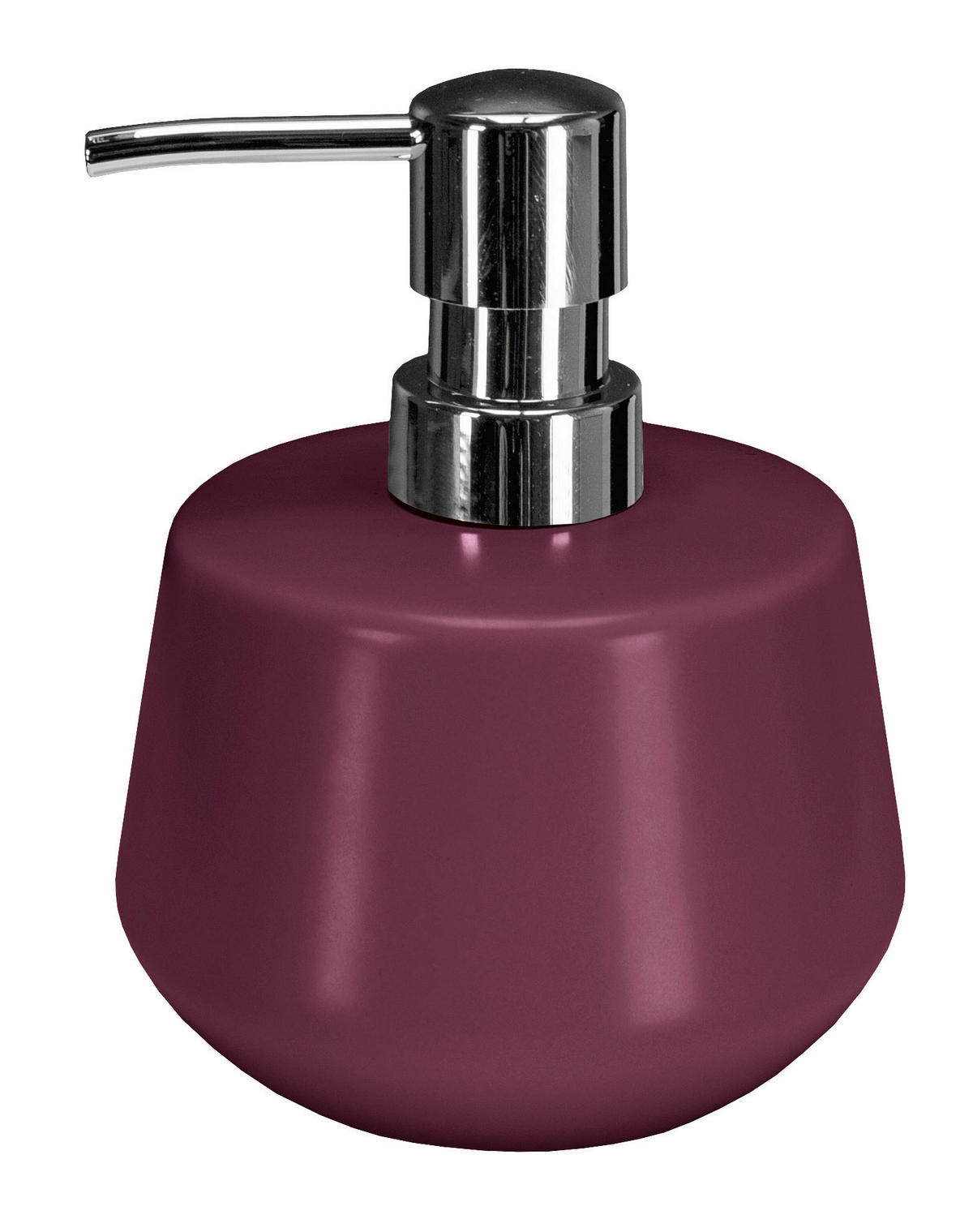 DOZATOR ZA TEČNI SAPUN  crvena  kamen  - crvena, Konvencionalno, kamen (7,8/20,2/7,8cm) - Kleine Wolke