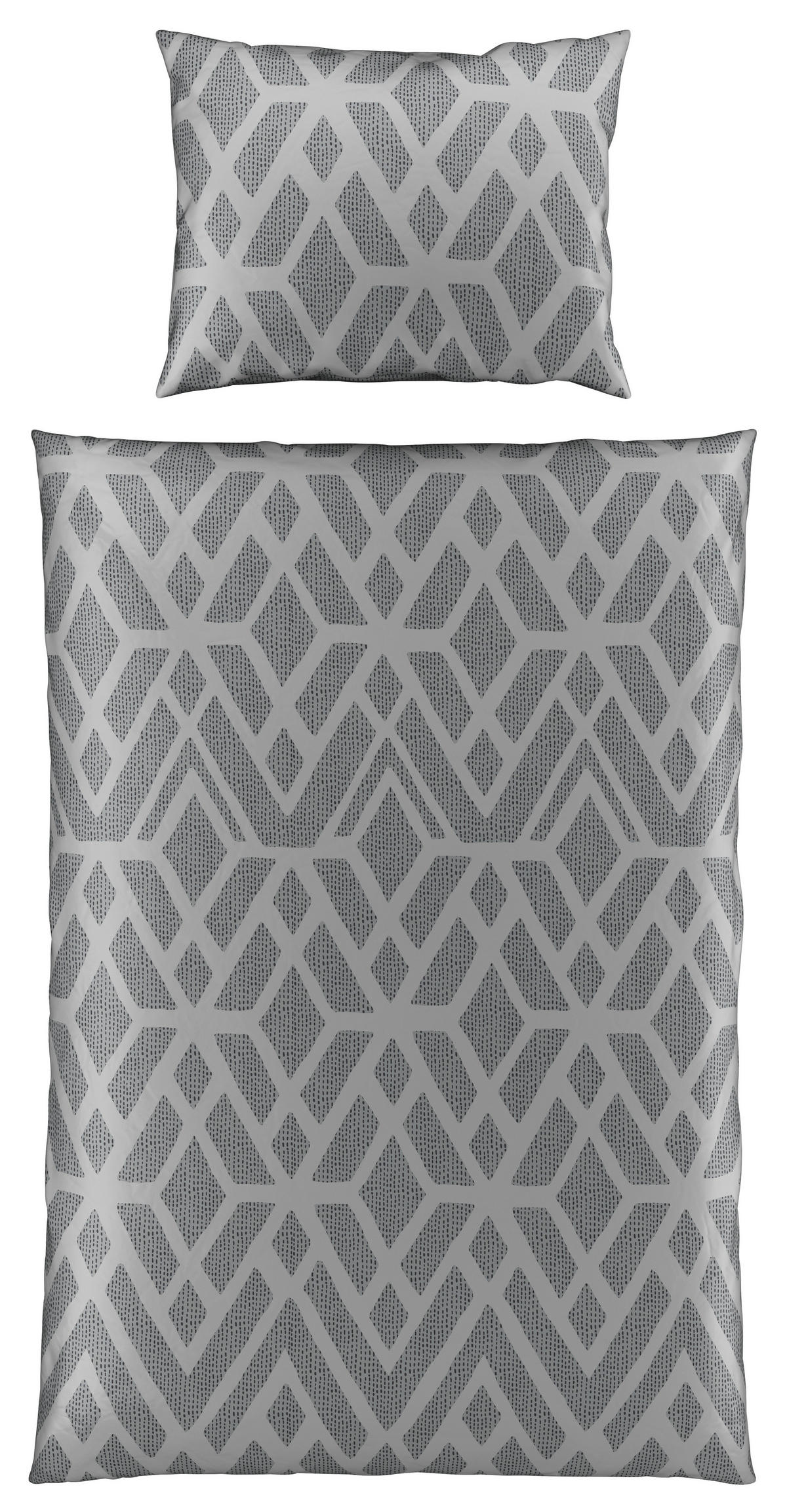 POSTELJINA SA DVA LICA SALVADOR 135/200 cm antracit  - antracit, Dizajnerski, tekstil (135/200cm) - Dieter Knoll