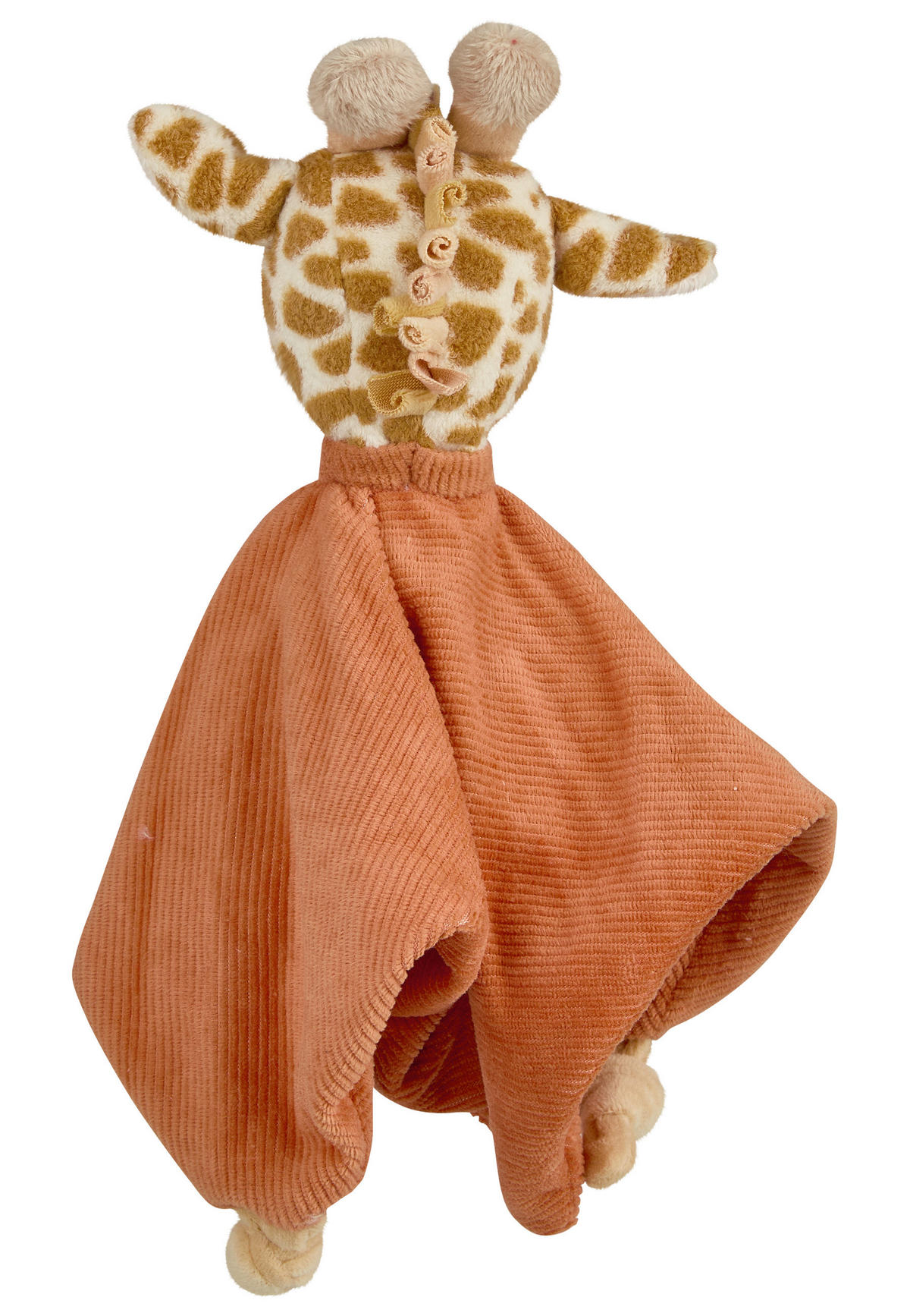 SCHMUSETUCH Giraffe Kaya  - Cognac, Basics, Textil (32/43/8cm) - Sterntaler