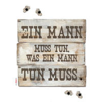 DEKOSTICKER  - Beige/Braun, LIFESTYLE, Kunststoff (50/70cm) - Komar
