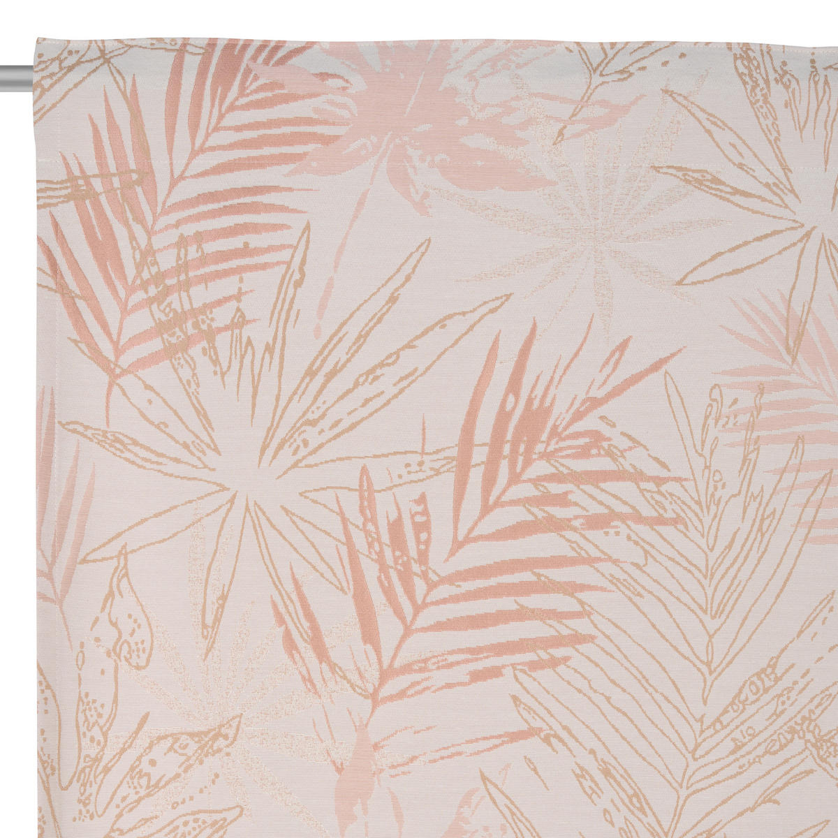 FERTIGVORHANG blickdicht  - Rosa, KONVENTIONELL, Textil (140/245cm) - Esposa