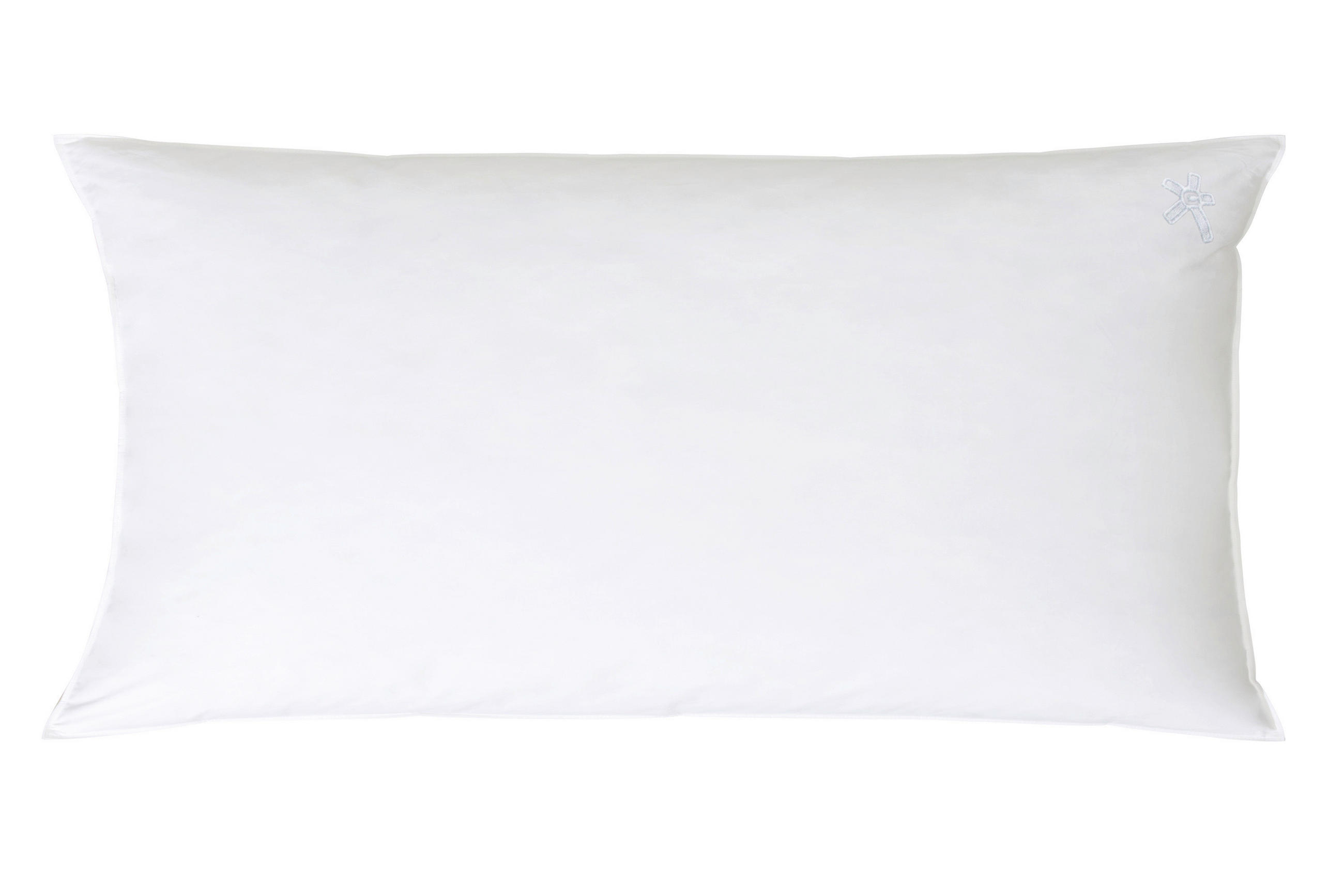KOPFKISSEN 40/80 cm Classic Entendaunen, Entenfedern  - Weiß, Basics, Textil (40/80cm) - Centa-Star