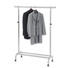 KLEIDERWAGEN Alufarben - Alufarben, Design, Kunststoff/Metall (100/116/186/40cm) - CARRYHOME