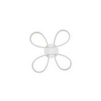 LED-DECKENLEUCHTE FLY 40/7,5 cm   - Weiß, LIFESTYLE, Kunststoff/Metall (40/7,5cm) - Trio Leuchten
