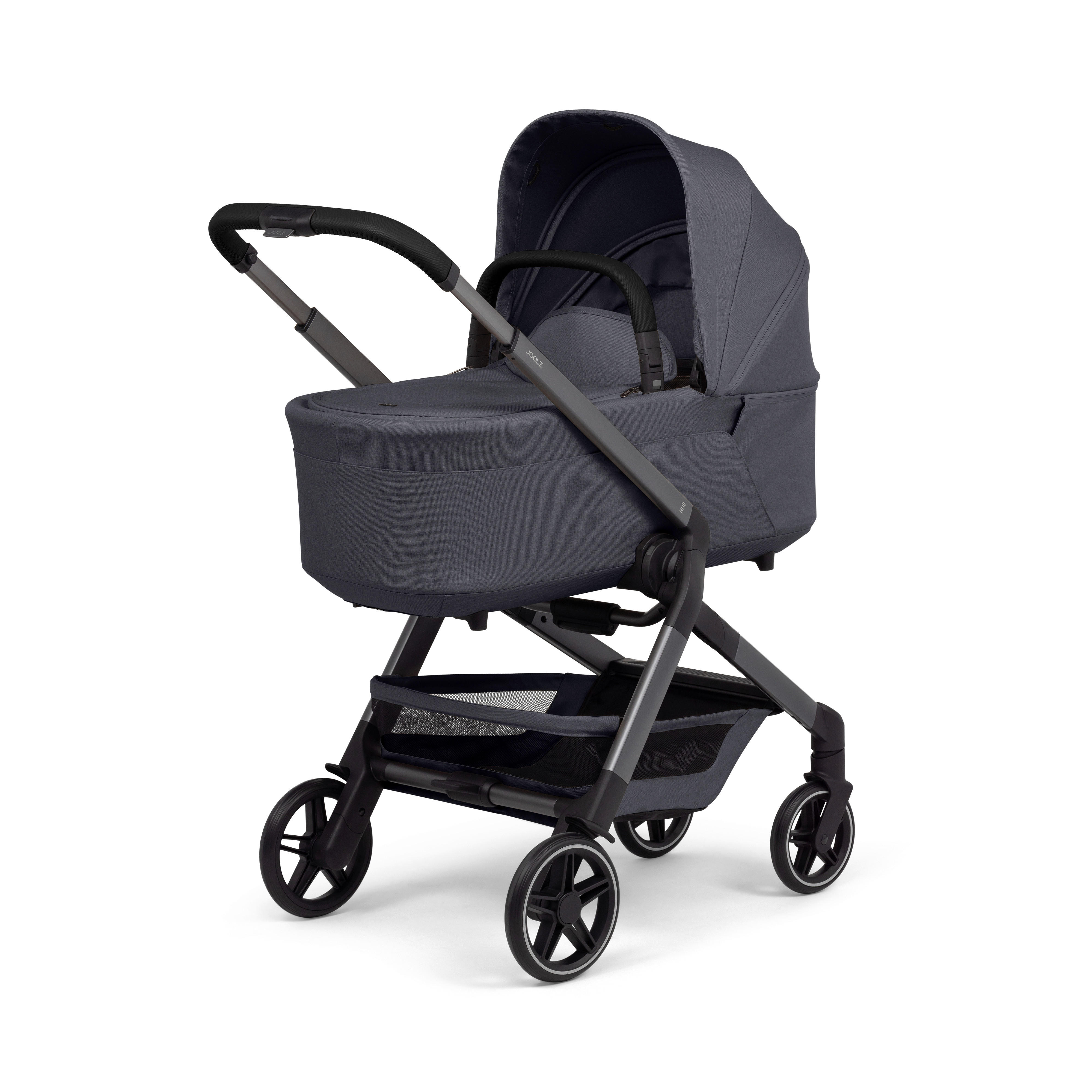 LIEGEWANNE Hub2  - Dunkelgrau, Basics, Textil/Metall - Joolz
