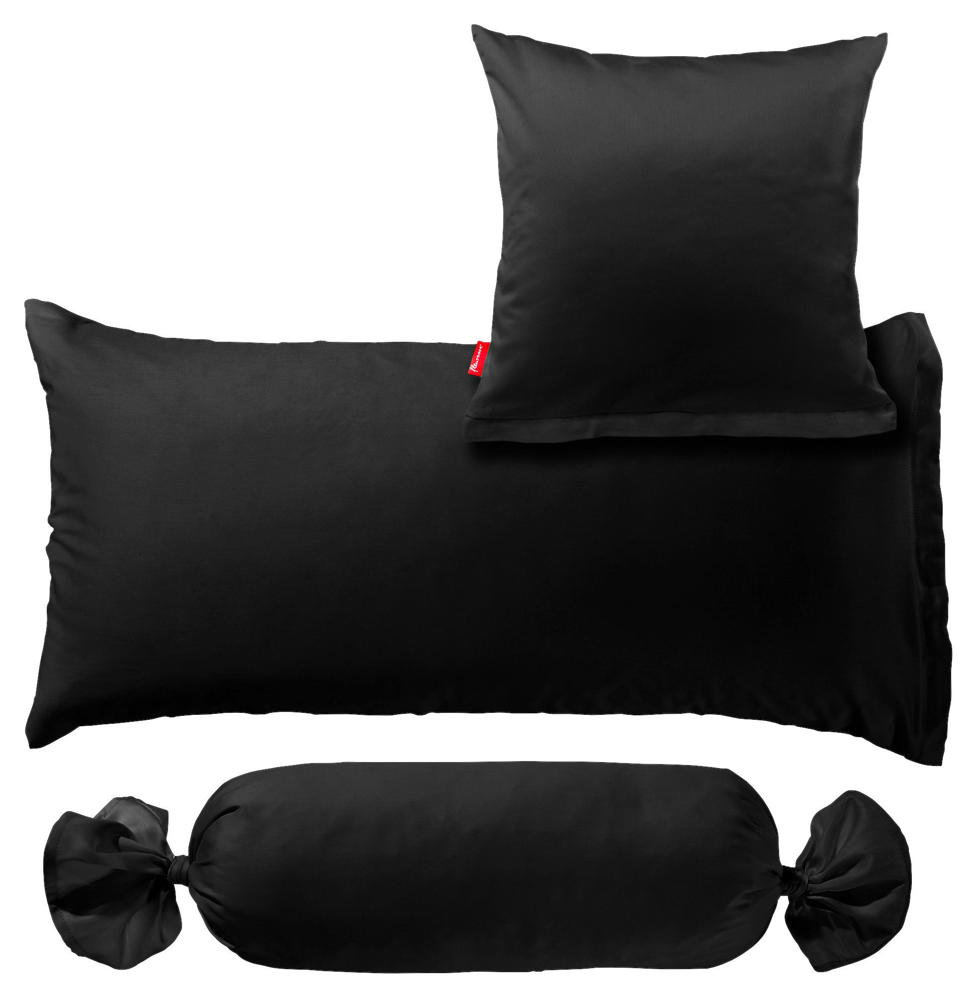 POTAH NA POLŠTÁŘ  15/40 cm - černá, Basics, textil (15/40cm)