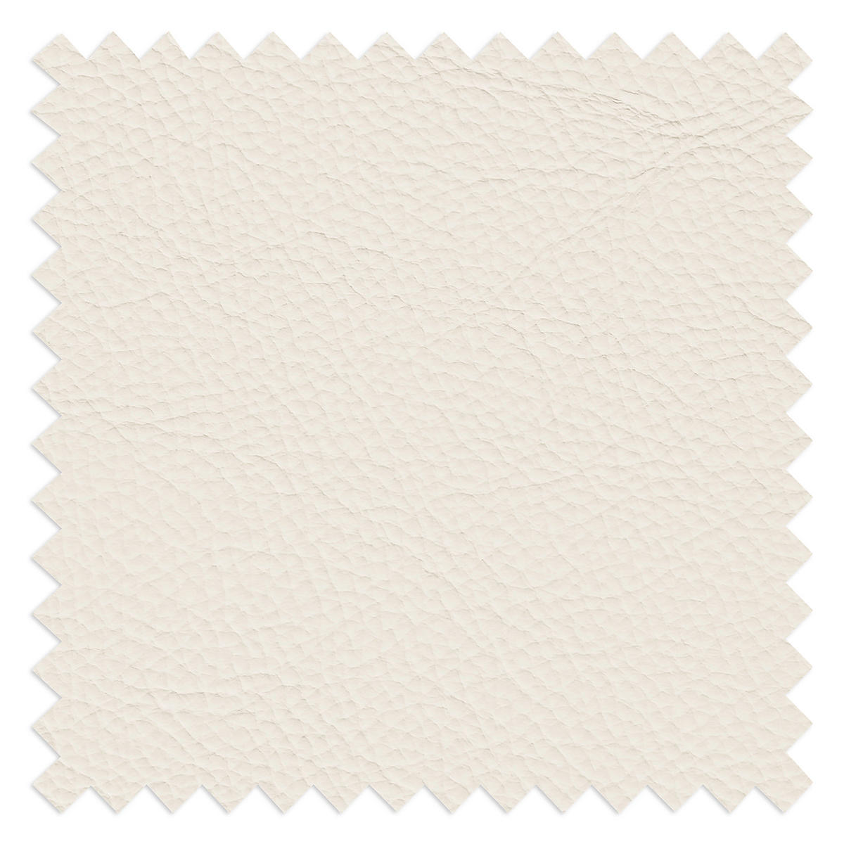 ECKSOFA  in Echtleder Creme  283/228 cm  - Silberfarben/Creme, Design, Leder/Metall (283/228cm) - Livetastic