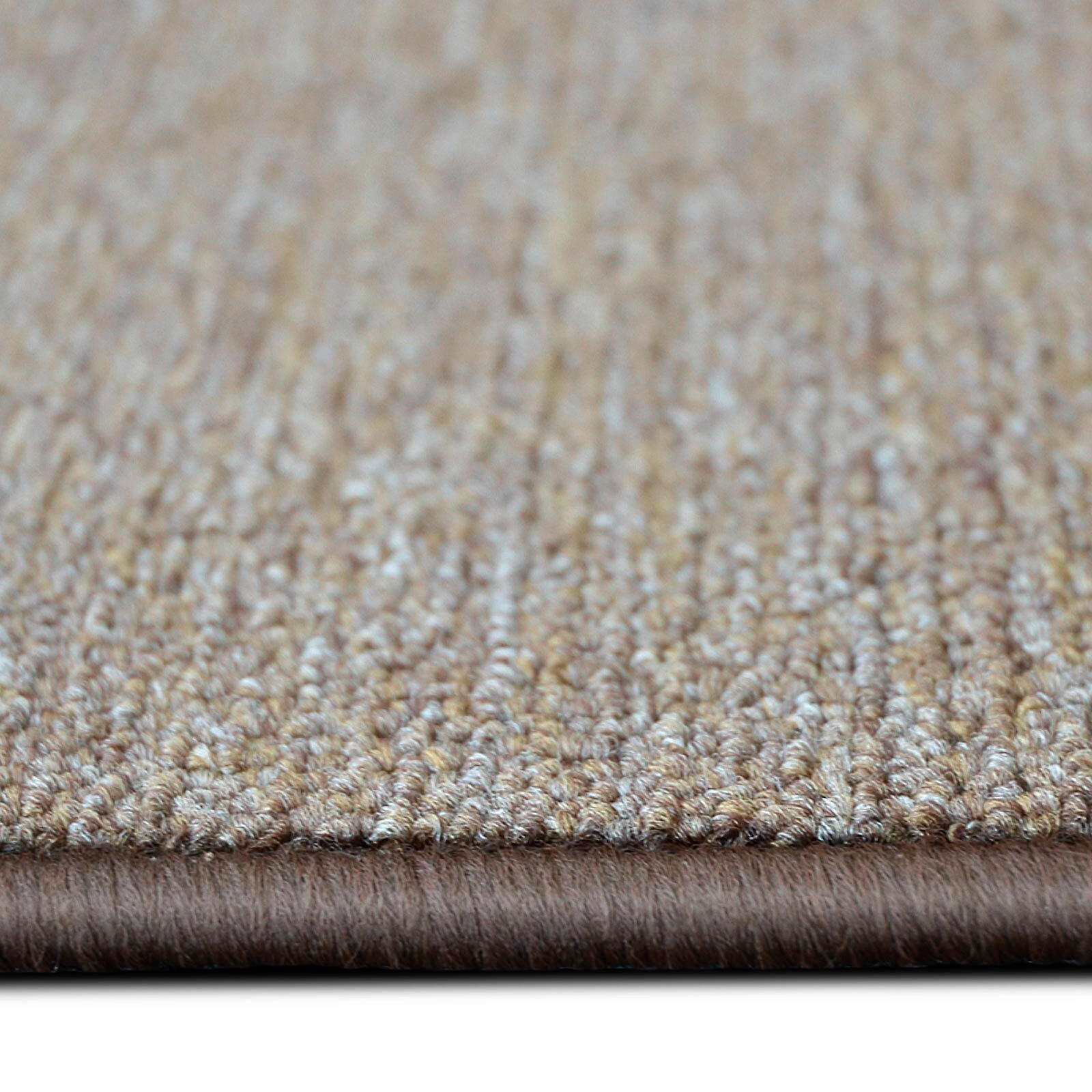 Thumbnail - Floordirekt Webteppich London, Braun, Textil, Uni, rund, pflegeleicht, Teppiche & Böden, Teppiche, Runde Teppiche
