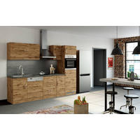 KÜCHENLEERBLOCK   in Eichefarben  - Eichefarben/Anthrazit, Modern, Holzwerkstoff (210/200/60cm) - Held