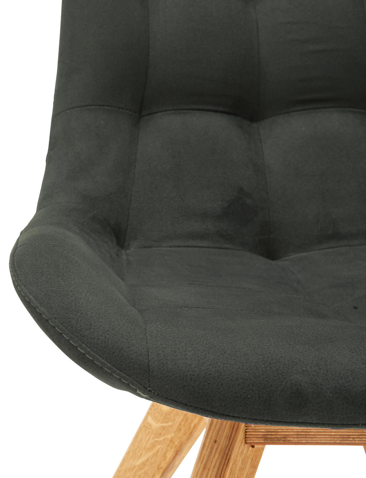 STUHL Flachgewebe Schwarz  - Schwarz, KONVENTIONELL, Holz/Textil (56/84/63cm) - Carryhome
