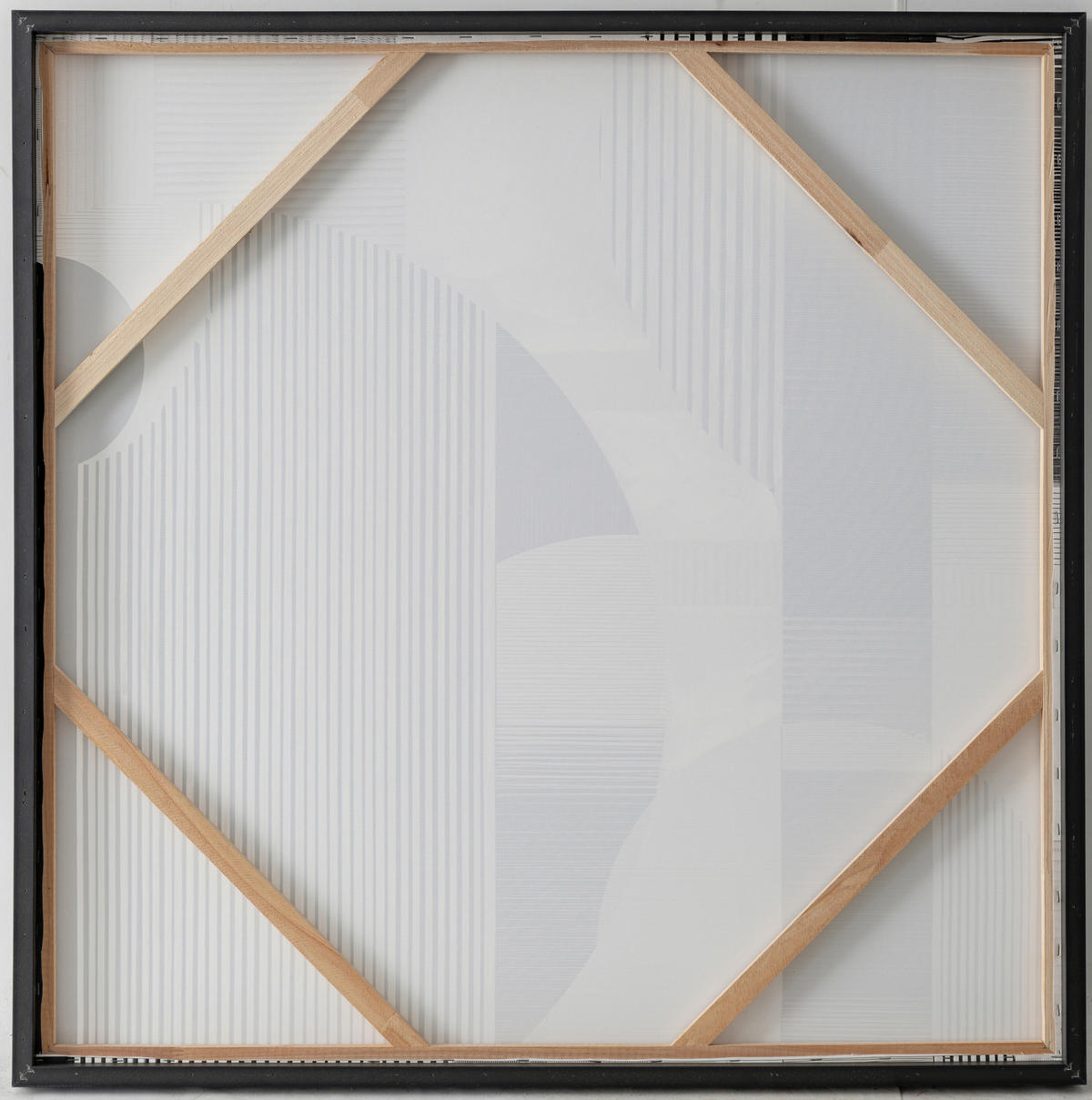 MŰNYOMAT 100/100 cm  - színes/fehér, Natur, műanyag/textil (100/100cm) - Monee