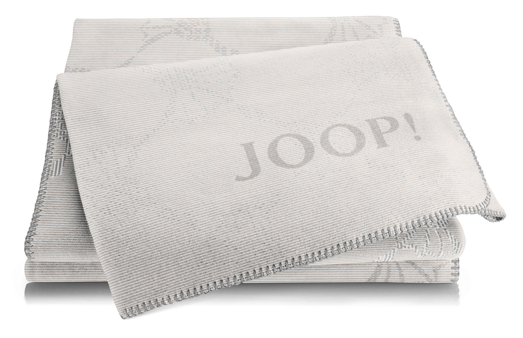 DEKA, bavlna, 150/200 cm - barvy grafitu/přírodní barvy, Konvenční, textil (150/200cm) - Joop!