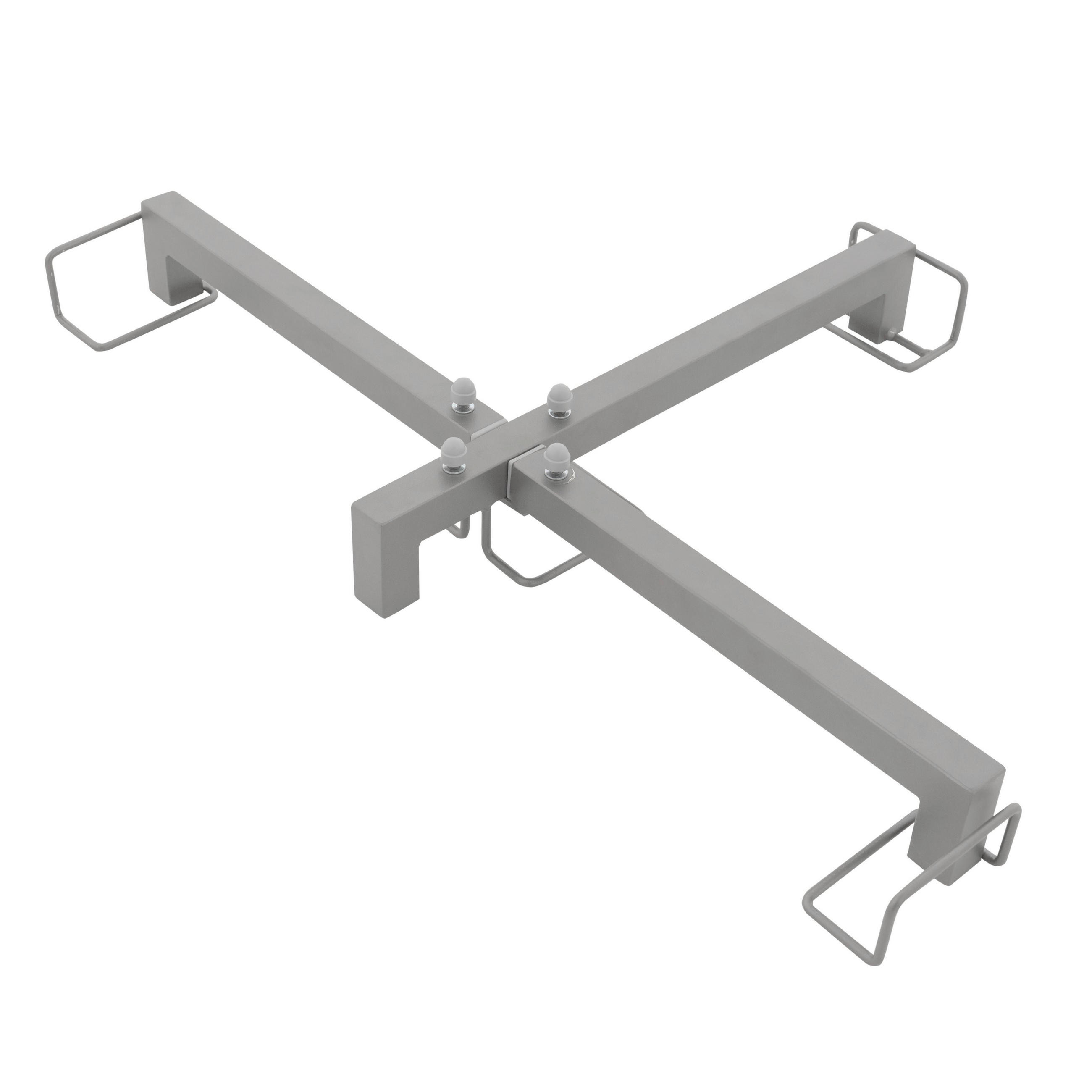 SONNENSCHIRMSTÄNDER Silberfarben  - Silberfarben, Basics, Metall (108/15/69cm) - Doppler