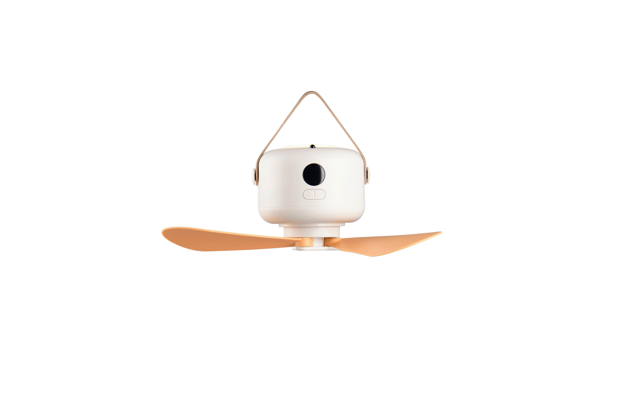 DECKENVENTILATOR - Braun/Weiß, Design, Kunststoff (27/9cm)
