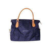 WICKELTASCHE Jessica  - Weiß/Dunkelblau, Basics, Textil (42/18/31cm) - Jette