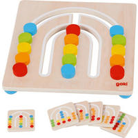 EDUKATIVNA IGRA   - Design, drvo (21/21/3,8cm) - Goki