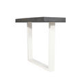 TISCHGESTELL in Metall 80/40/73 cm - Creme, Design, Metall (80/40/73cm) - Landscape