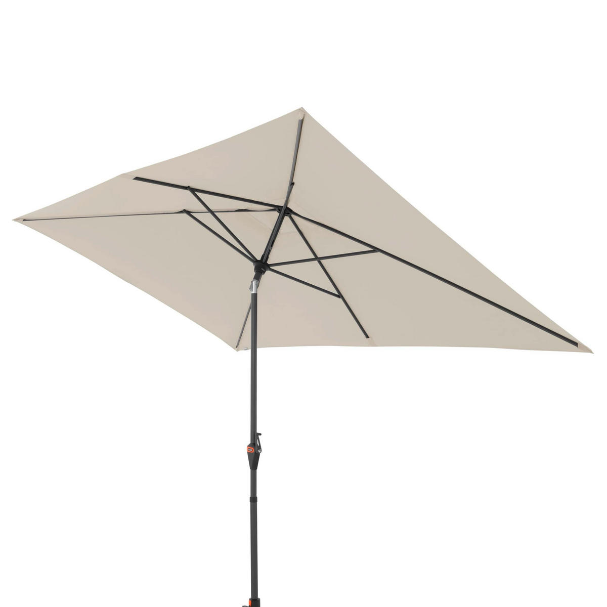 NAPERNYŐ  300/200 cm  - natúr színű/antracit, Basics, textil/fém (300/200cm)