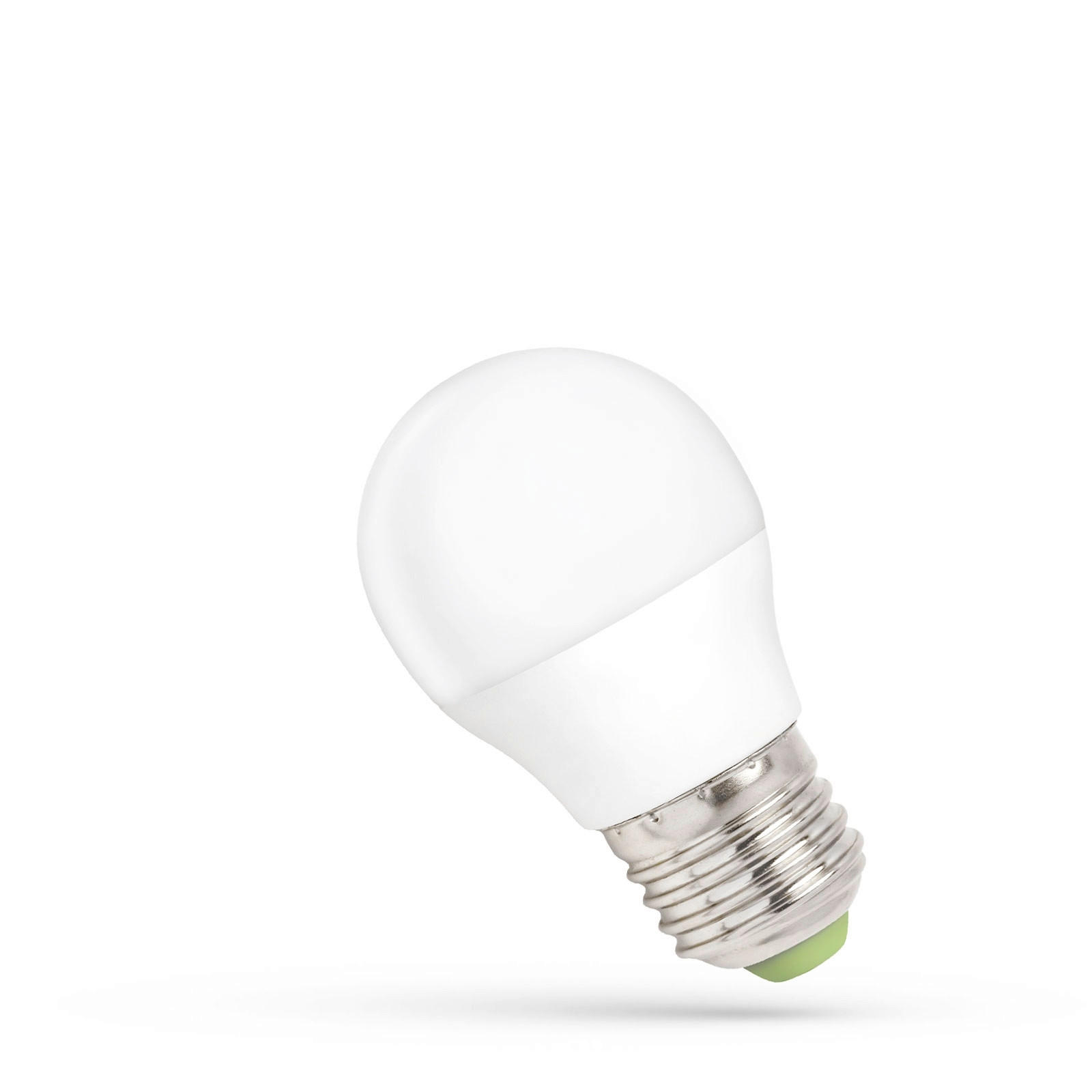 LED-SIJALKA   E27 6 W 500 lm 4000 K - bela, Basics, umetna masa (4,5/8,3cm)