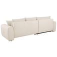 ECKSOFA in Velours Beige  - Beige/Schwarz, KONVENTIONELL, Kunststoff/Textil (168/298cm) - Carryhome