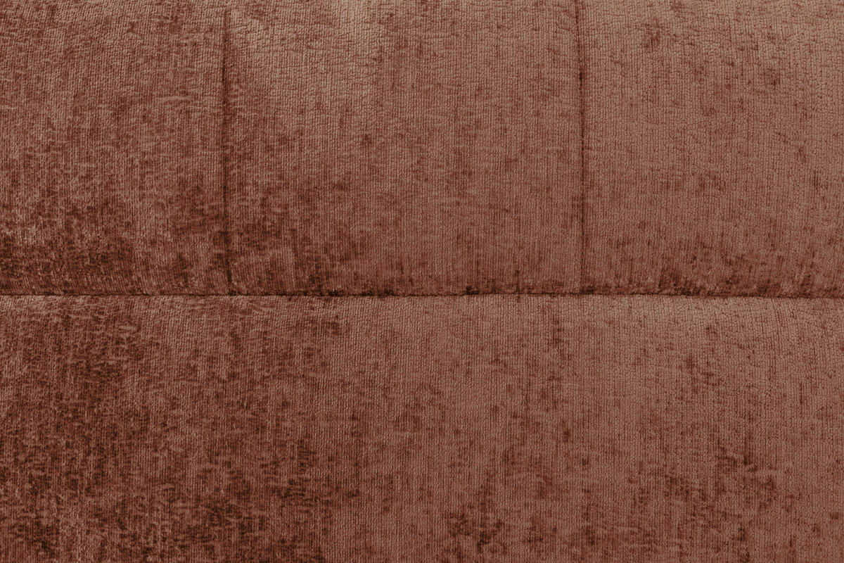 BOXSPRINGBETT 180/200 cm  in Rotbraun  - Rotbraun/Schwarz, Design, Textil/Metall (180/200cm) - Esposa