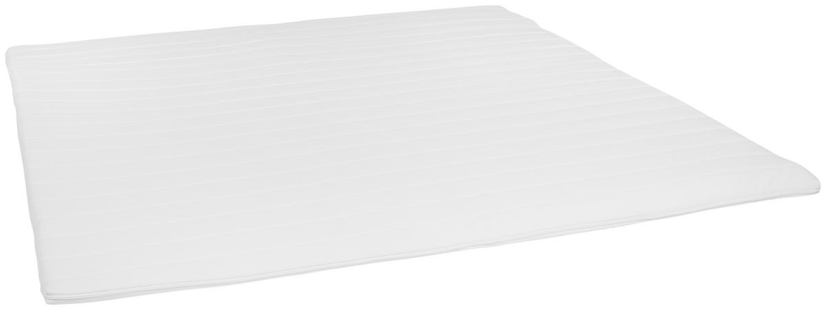 TOPPER 180/200 cm Höhe ca. 6 cm  - Weiß, MODERN, Textil (180/200cm) - Livetastic