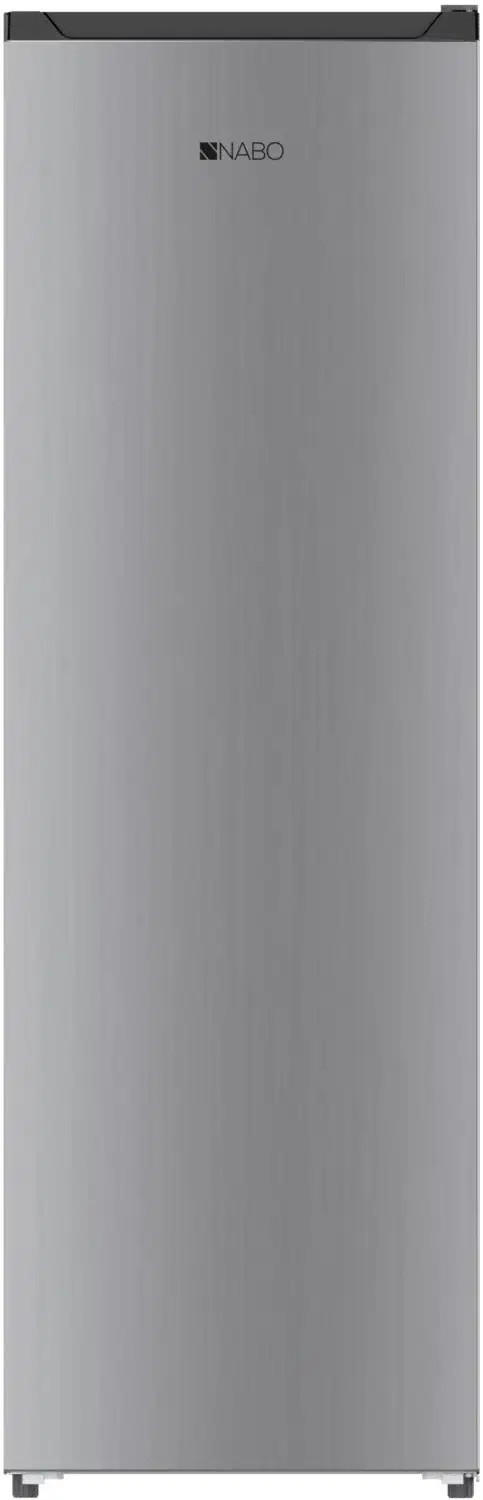 GEFRIERSCHRANK  - Silberfarben, Basics, Glas/Kunststoff (54/168/59cm) - Nabo
