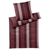 BETTWÄSCHE Makosatin 140/200 cm  - Rot, Basics, Textil (140/200cm) - Joop!
