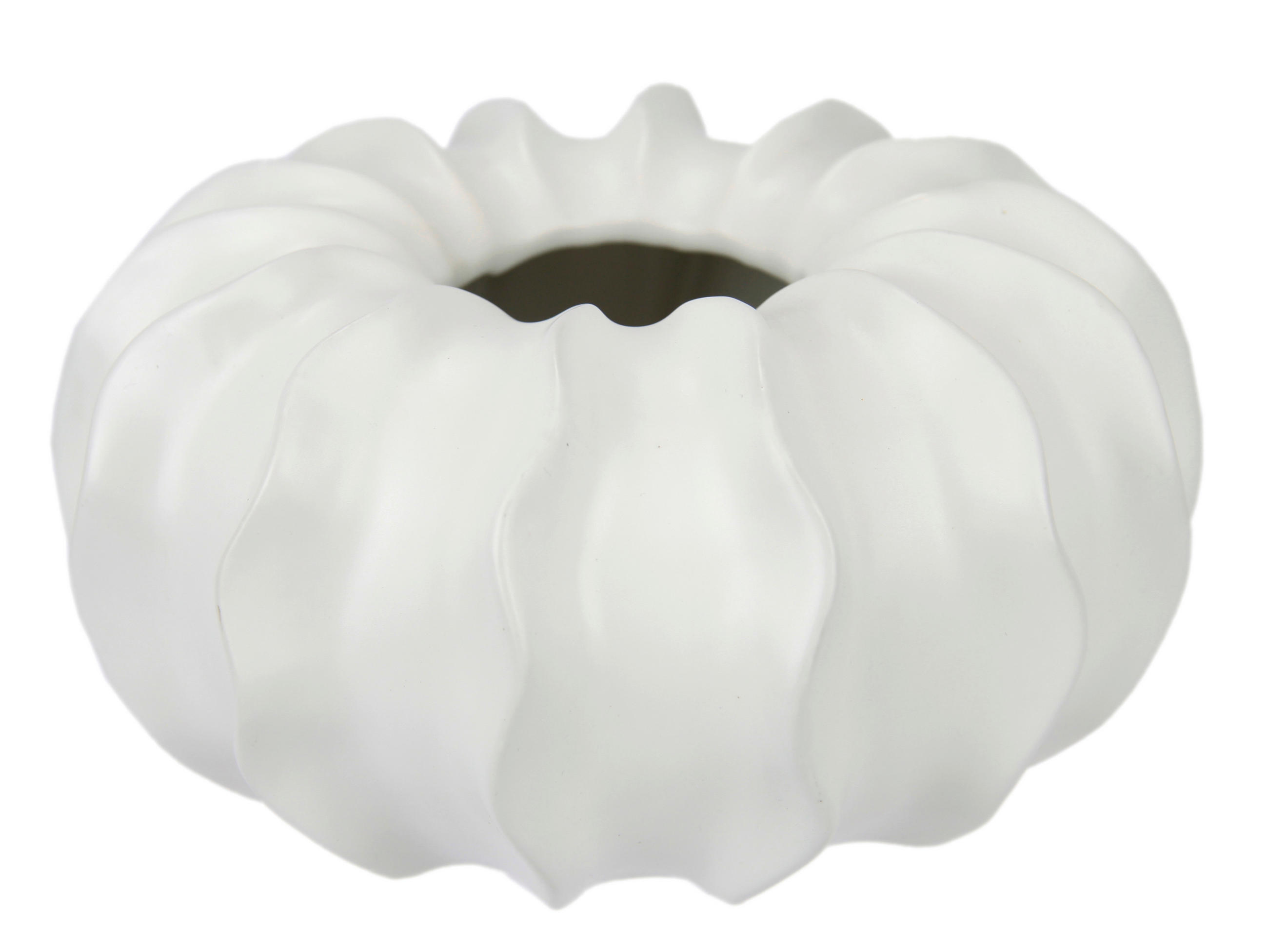 VASE  - Weiß, Basics, Keramik (22/11/22cm)