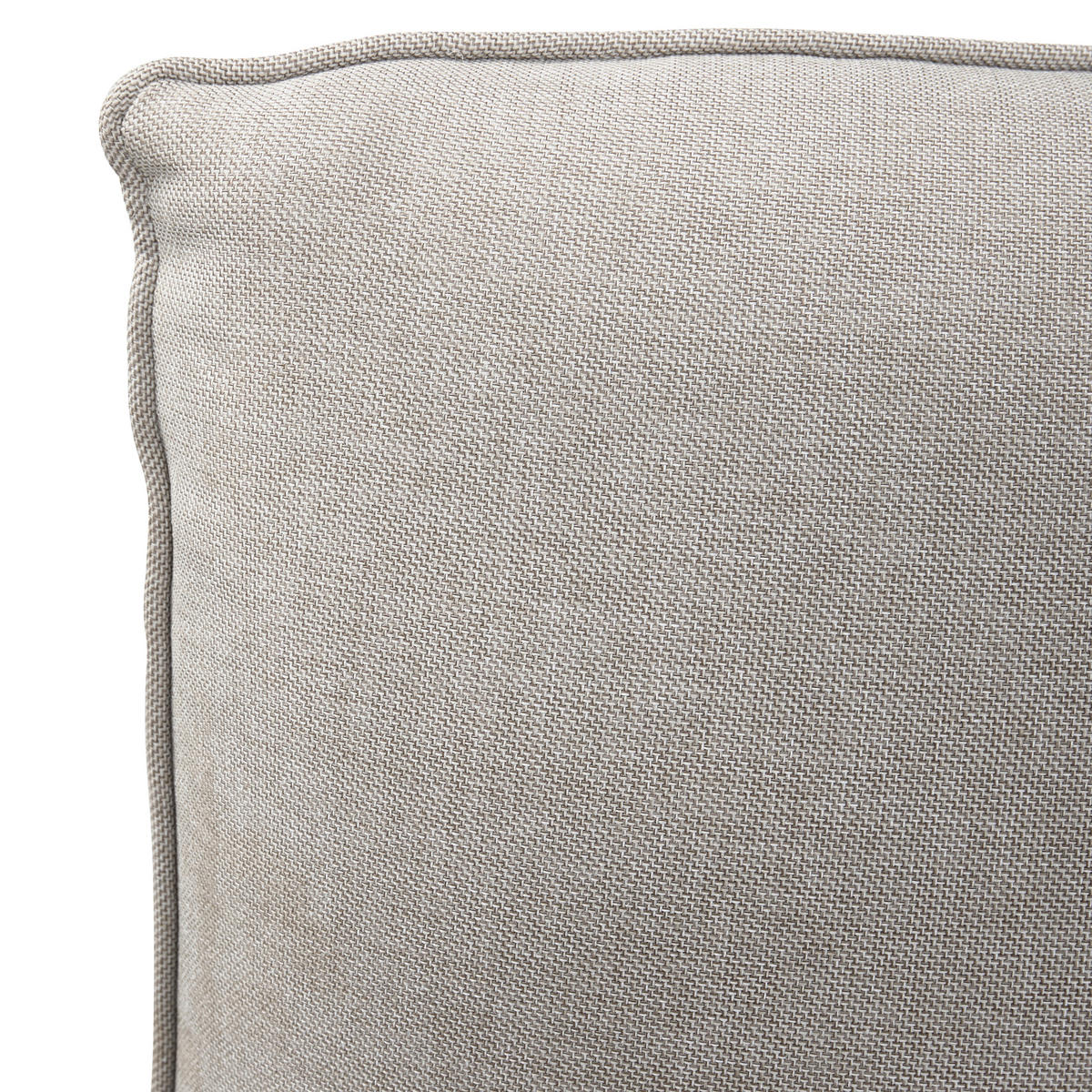 LOUNGEGARNITUR 168/258 cm Aluminium  - Sandfarben, MODERN, Textil/Metall (168/258cm) - Livetastic