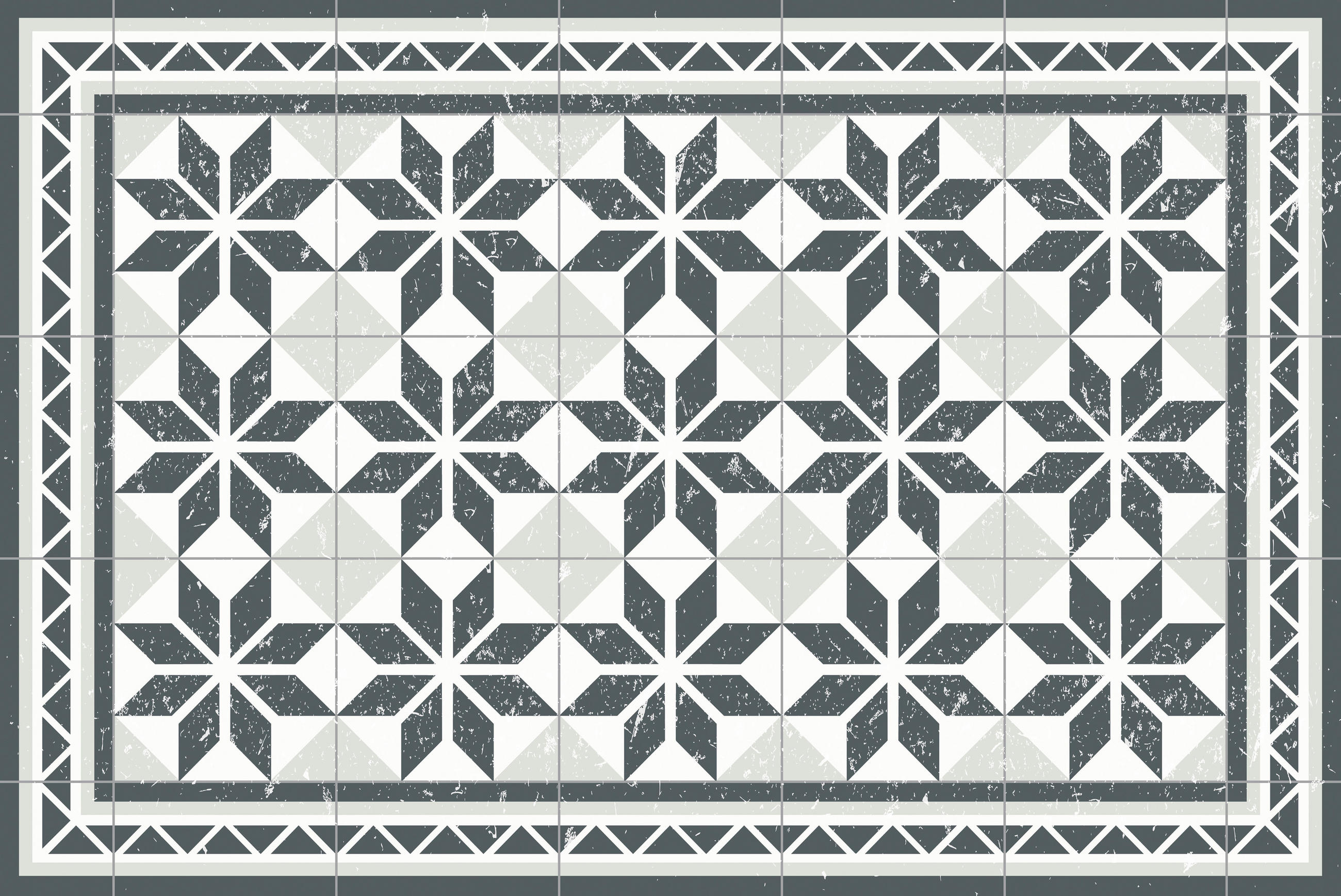 OUTDOORTEPPICH 40/60 cm Grau - Grau, Design, Kunststoff (40/60cm)