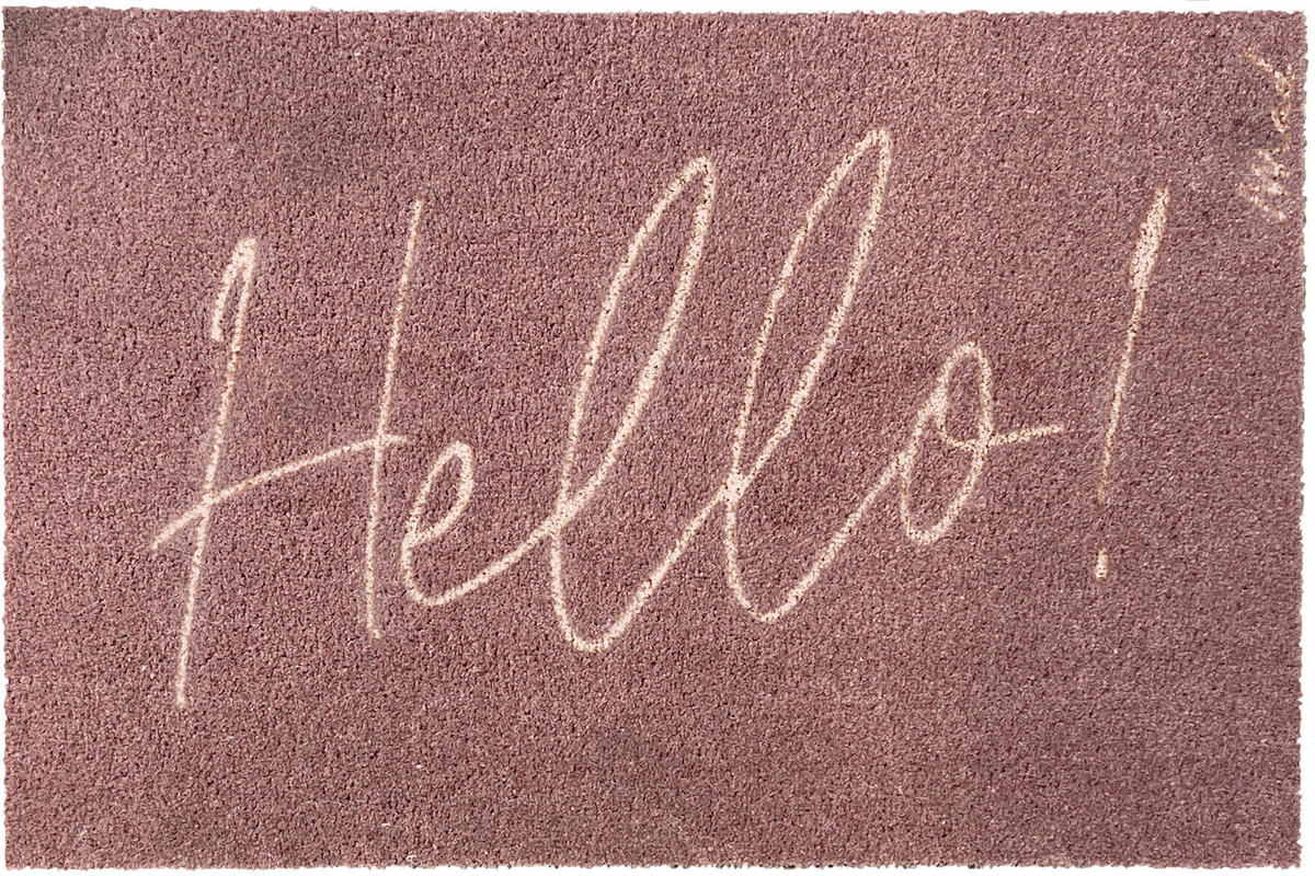 FUßMATTE  50/75 cm  Pink  - Pink, Trend, Kunststoff (50/75cm) - madaboutmats