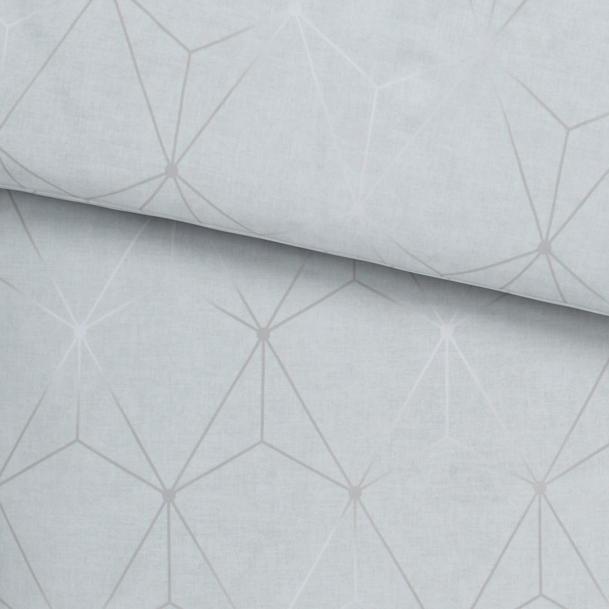 BETTWÄSCHE KIAN Satin 140/200 cm  - Jadegrün, Design, Textil (140/200cm) - Estella