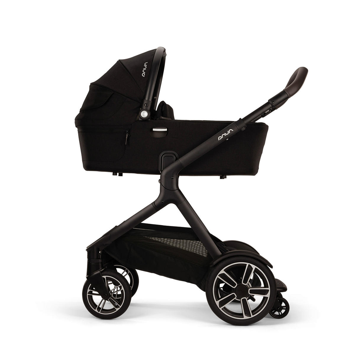 KINDERWAGENSET Mixx Next  - Schwarz, Basics, Kunststoff (60/110/82cm) - Nuna