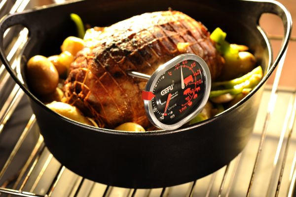 BRATENTHERMOMETER Messimo  - Basics, Metall - Gefu