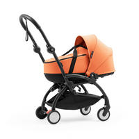 KOŠARA ZA KOLICA    - boje koralja, Basics, tekstil (45,5/44/77cm) - Stokke