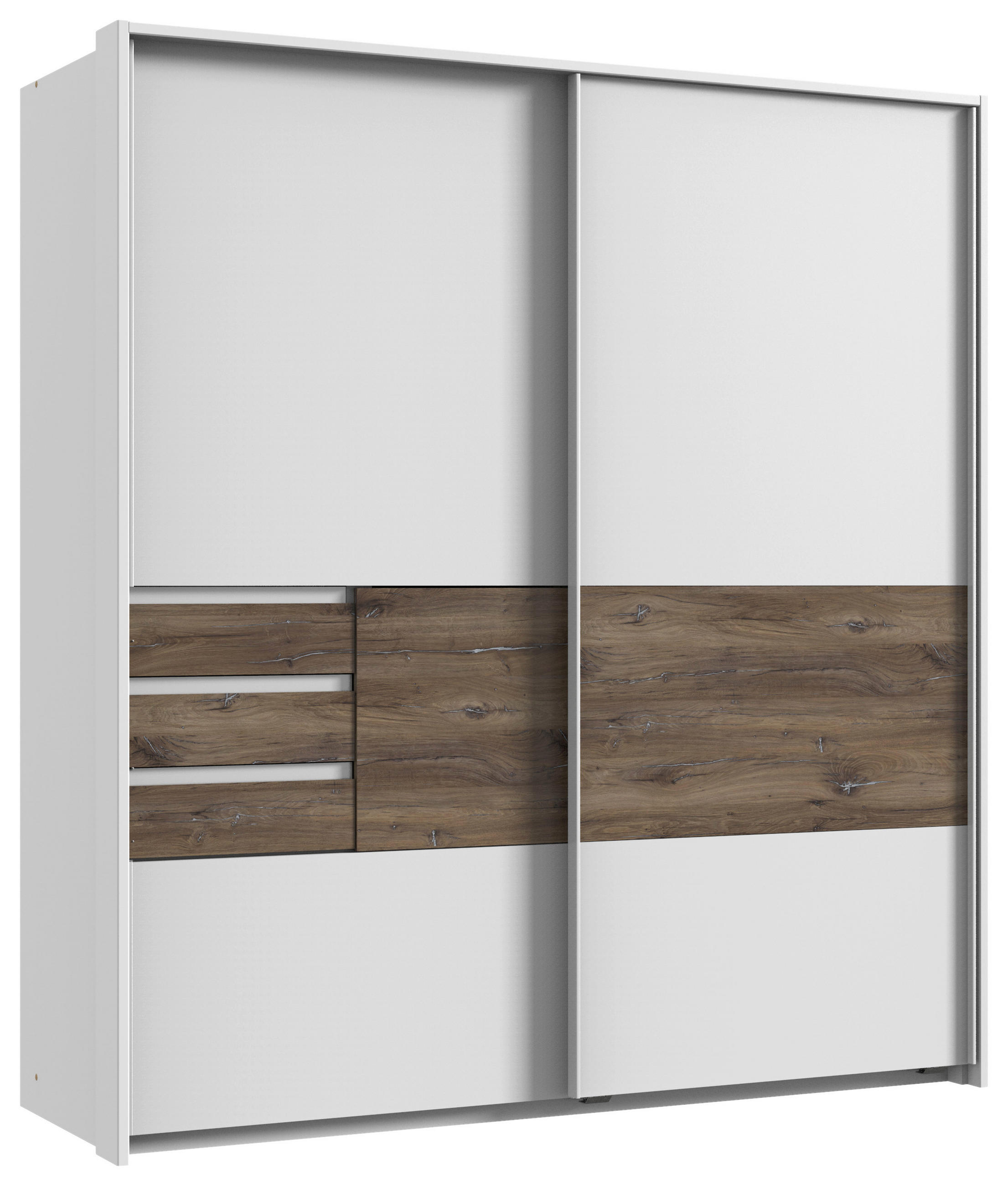 PASSEPARTOUTRAHMEN 183/200/12 cm   - Weiss, Konventionell, Holzwerkstoff (183/200/12cm) - Modante