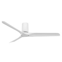 DECKENVENTILATOR - Weiß, Trend, Kunststoff (132cm) - P & B