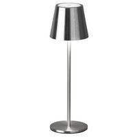 AKKU-TISCHLEUCHTE Viletto 11/28-36 cm  - Nickelfarben, KONVENTIONELL (11/28-36cm)