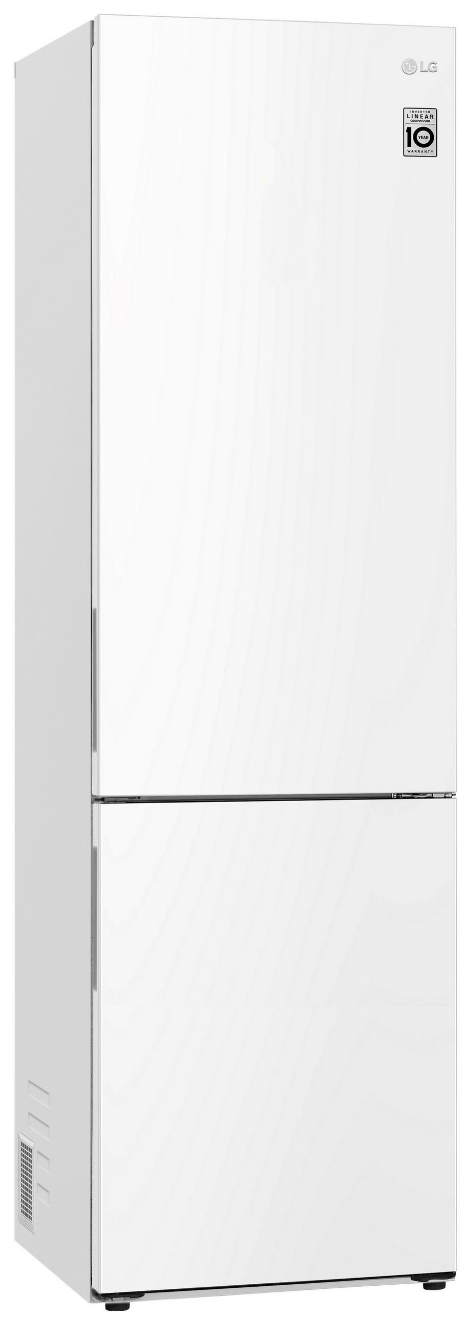 KÜHL-GEFRIER-KOMBINATION 59,5/203/67,5 cm GBP62SWNAC  - Weiß, Trend, Glas/Kunststoff (59,5/203/67,5cm) - LG