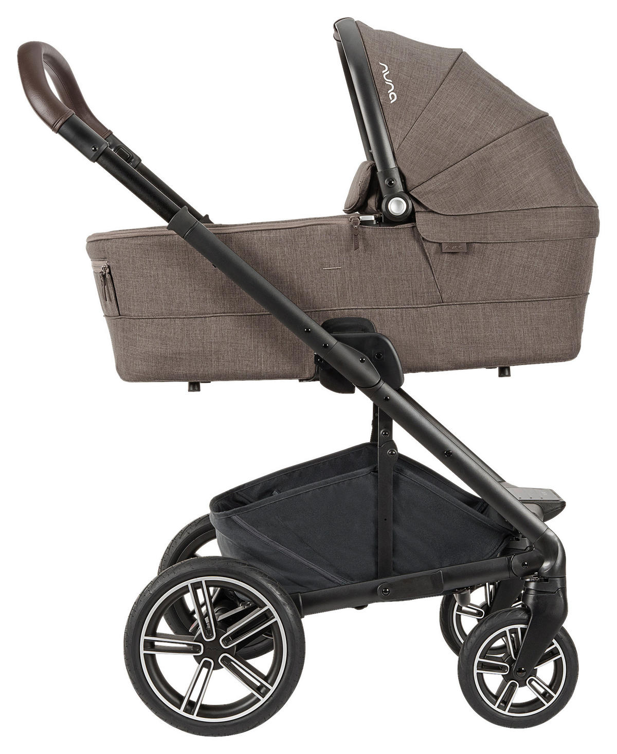 KINDERWAGENSET Mixx Next  - Graubraun, Basics, Kunststoff (60/110/82cm) - Nuna