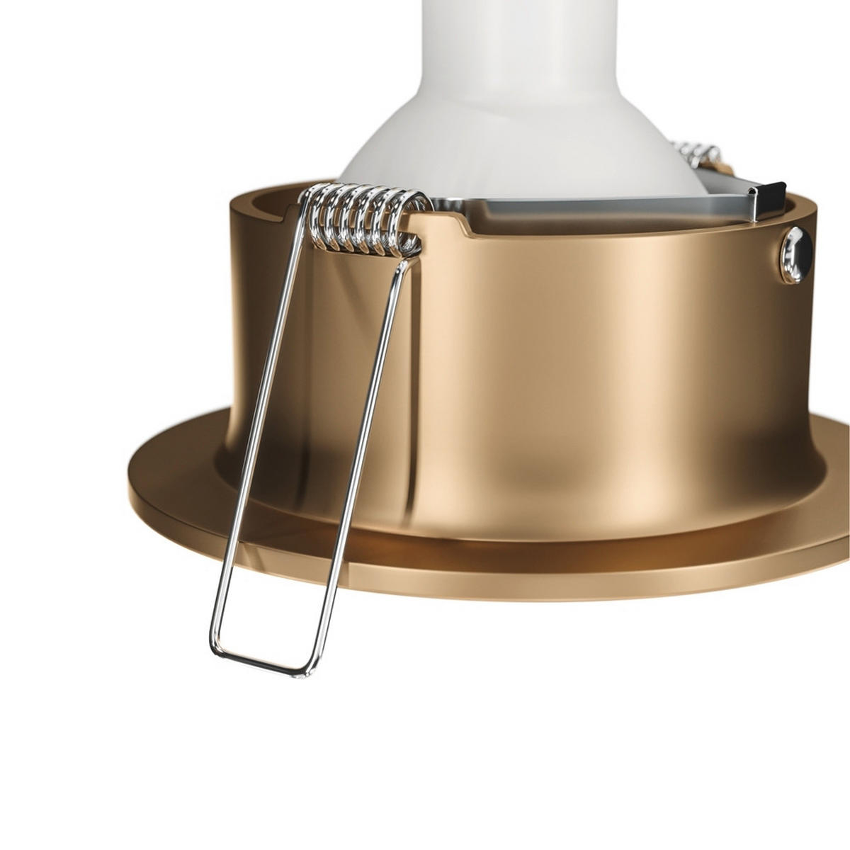 DECKENLEUCHTE  8,5/3 cm    - Goldfarben, Modern, Metall (8,5/3cm) - MAYTONI