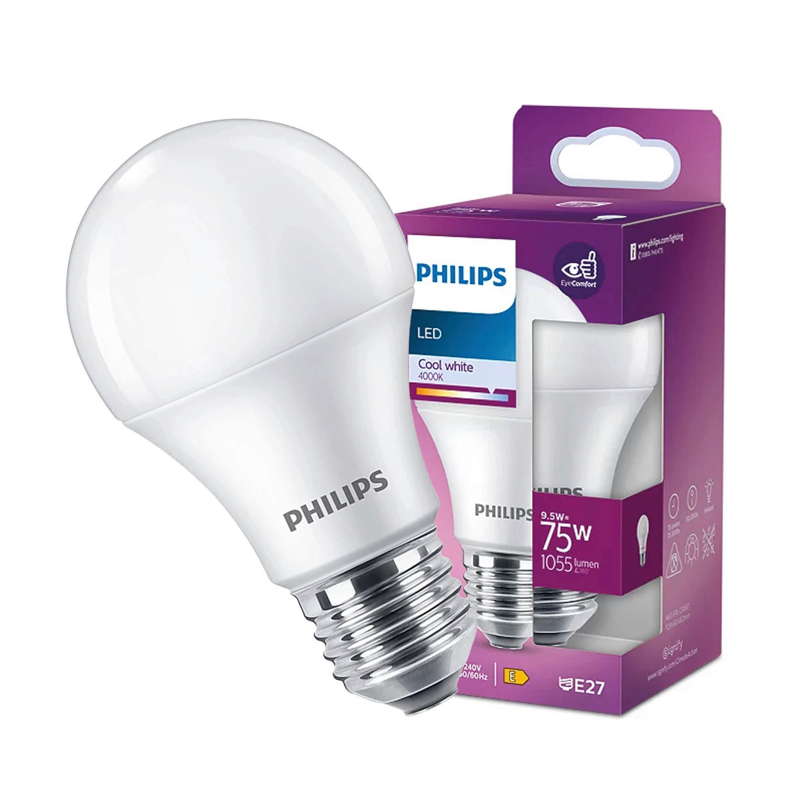 LED SIJALICA - Osnovno, plastika (1,1/6/6cm) - Philips