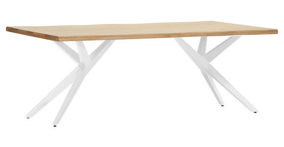 TISCHPLATTE      - Eichefarben, Design, Holz (220/100/4cm) - Landscape