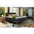 BOXSPRINGBETT 180/200/ cm in Eichefarben, Dunkelgrau - Eichefarben/Dunkelgrau, Design, Holz/Textil (180/200/cm) - Linea Natura BOXSPRINGBETT 180/200/ cm in Eichefarben, Dunkelgrau - Eichefarben/Dunkelgrau, Design, Holz/Textil (180/200/cm) - Linea Natura