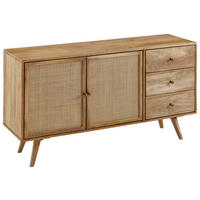 SIDEBOARD 140/75/40 cm  - Goldfarben/Braun, Design, Holz/Metall (140/75/40cm) - MID.YOU